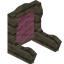 Pink Cypress Fancy Seat Back