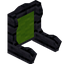 Lime Lunar Fancy Seat Back