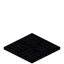 Tripped Black Carpet