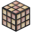 Square Orange Stained Glass
