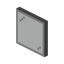 Connecting Gray Stained Glass Pane