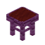 Red Pink Bioshroom Seat