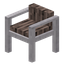 Stripped Jacaranda Modern Chair