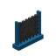 Light Blue Concrete Connect Four