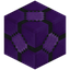 Decorated Purple Glazed Terracotta