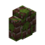Mossy Umber Brick Wall