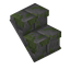 Mossy Stone Brick Bulk Stairs