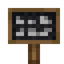 Black Canvas Sign