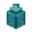 Cyan Diamond Lantern