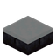 Polished Blackstone Brick Snowy Slab
