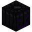 Black Carved Pumpkin