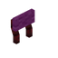 Magenta Demonic Raised Seat Back
