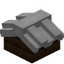 White Top Roof Block (Dark Oak)