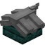 Light Gray Longer Top Roof Block (Warped)