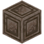 Smoothed Double Inlayed Raw Iron Block