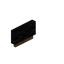 Black Dark Small Seat Back