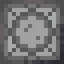 Circular Gray Stained Glass Pane
