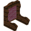 Pink Dark Fancy Seat Back