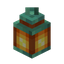 Orange Oxidized Copper Lantern