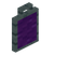 Purple Bloom Tall Seat Back