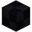 Patched Black Wool