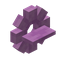 Purple Flower Shelf