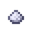 Tiny Pile of Antimony Dust
