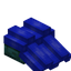 Blue Roof Slab (Warped)