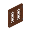 Acacia Lattice Fence Gate