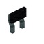 Black Bloom Raised Seat Back