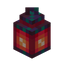 Red Warped Lantern