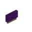 Purple Palm Small Seat Back
