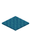 Ribbled Light Blue Carpet