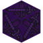 Shrunken Purple Glazed Terracotta