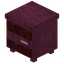Stripped Crimson Modern Wardrobe