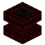 Red Nether Bricks Fire Pit - L