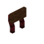 Brown Demonic Raised Seat Back