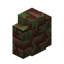 Mossy Dacite Brick Wall