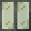 Vertical Stiped Green Stained Glass Pane