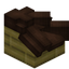 Brown Longer Roof Block (Bamboo)