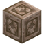 Bordered Raw Iron Block