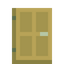 Pine Four Panel Door