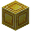 Smoothed Double Inlayed Raw Gold Block