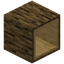 Hollow Oak Log