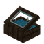 Light Blue Canopy Display Case