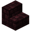 Cracked Nether Brick Stairs