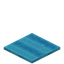 Rectangle Light Blue Carpet