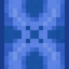 Blue Mosaic Glass Pane