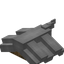 Light Gray Longer Top Roof (Oak)