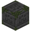 Spider Mossy Stone Bricks Carving
